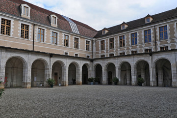 Fototapeta na wymiar Auxesse, l'Abbazia di Saint Germain - Borgogna