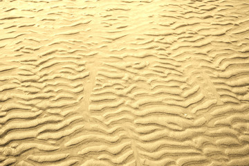 natural pattern of sand on the seashore, desert in Africa