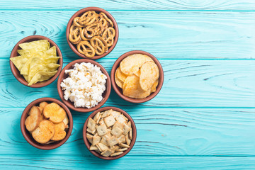 Mix of snacks