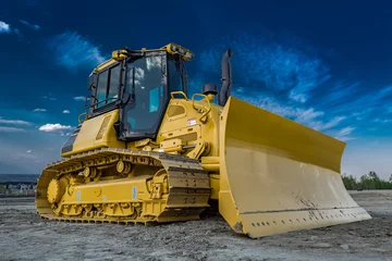 Fotobehang Vrachtwagen New Dozer  © Don