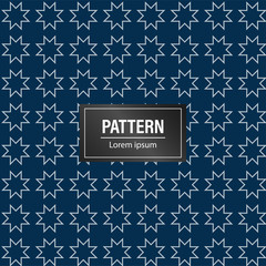 Geometric pattern background. Minimal and modern blue background