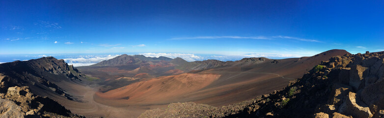 Fototapeta na wymiar Haleakala Crater Panoramic