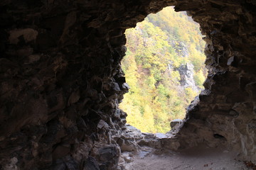  Ruins of Starhrad castle in Žilina region, Slovakia