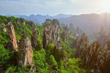 Zhangjiajie mountains, China