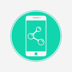 Share vector icon sign symbol