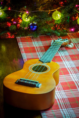Christmas Music Ukulele Tree