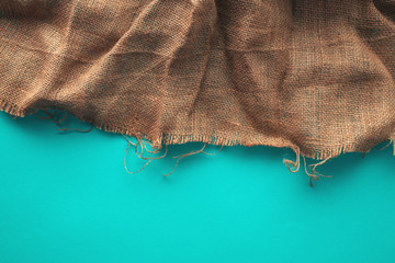 Burlap sack texture