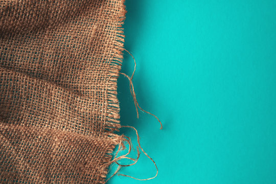 Burlap sack texture
