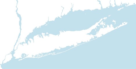 Map of Long Island