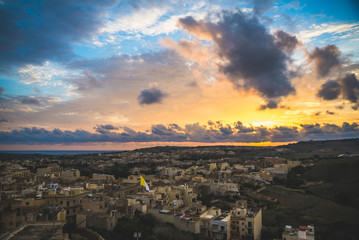 Victoria city, Gozo, Malta Island