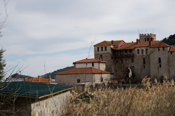 Fototapeta na wymiar Christlich Orthodoxes Kloster, Griechenland