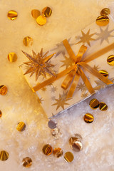 Christmas gift with beautiful decoration
