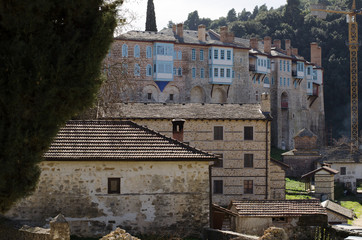 Christlich Orthodoxes Kloster, Athos Griechenland.