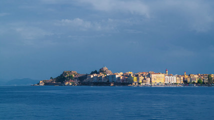 Fototapeta na wymiar Corfu island, Ionian sea, Greece