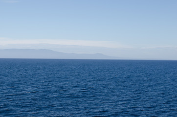 Obraz premium Im Mittelmeer, an den griechischen Küsten