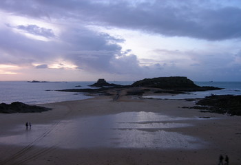 St Malo in the evening
