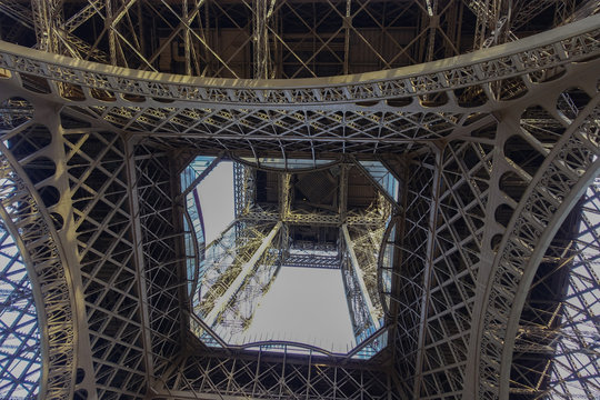 Sous la Tour Eiffel