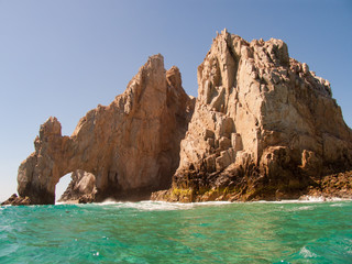 Fototapeta na wymiar Rock Sea Arch of Cabo San Lucas Mexico