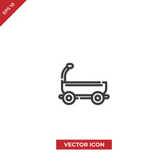 Cart vector icon