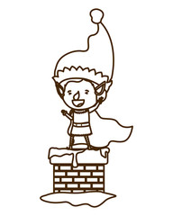 elf with fireplace avatar character