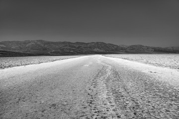 Fototapeta premium Badwater, deepest point in the USA,