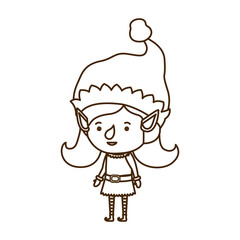 elf woman walking avatar character