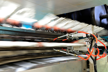 Rubber gloves production line