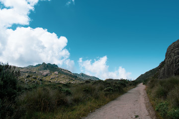 road in mountains