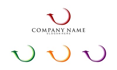 Dragon logo template