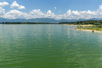 Amazing Summer view of Koprinka Reservoir, Stara Zagora Region, Bulgaria