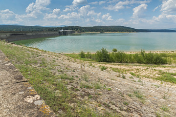 Fototapeta premium Amazing Summer view of Koprinka Reservoir, Stara Zagora Region, Bulgaria