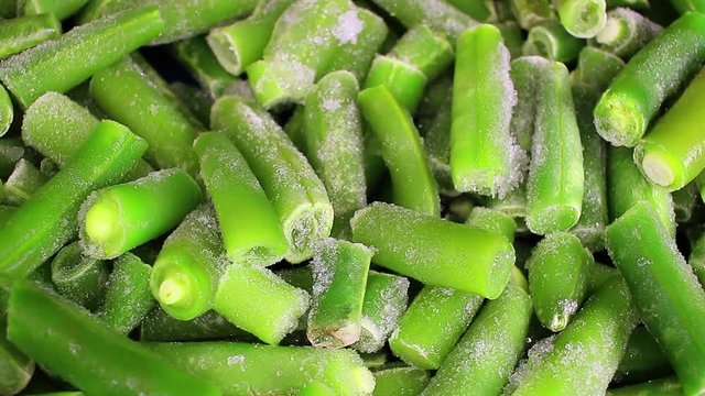 Haricot haricots green bean looping texture pattern closeup video