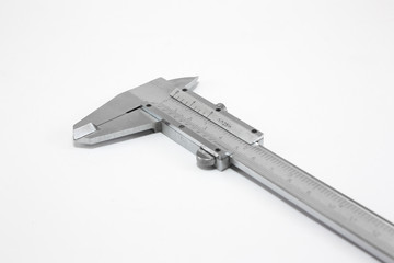 Vernier on white background