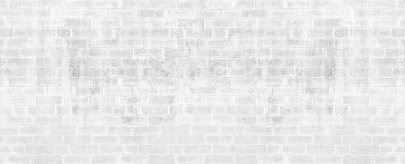 Abstract weathered texture stained old stucco light gray and aged paint white brick wall background...