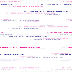 seamless pattern background created by square and rectangle set into morse code Translation: pink are means I love you and blue are means I hate you © CHATCHAI