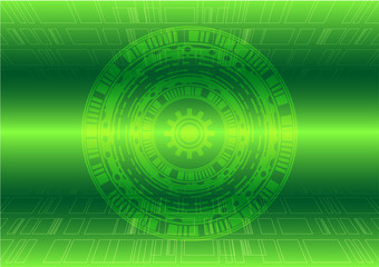 Obraz premium inspiration from Sci fi technology and network