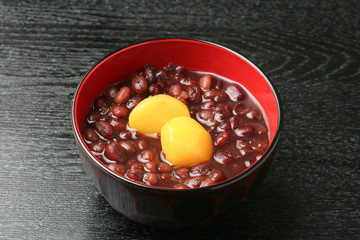 栗ぜんざい