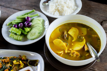 Thai food set