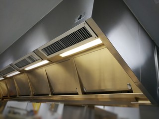 Extraction Hood Supply Air Return - Kitchen Ventilation Systems - obrazy, fototapety, plakaty