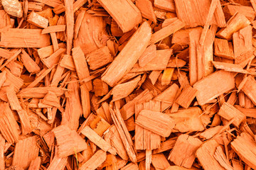 Peat bark brown texture background,