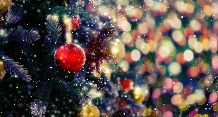 Obraz na płótnie Canvas Christmas background, festive bright background to insert an image.