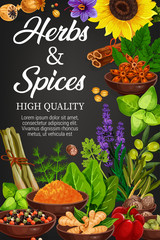 Herbs and spices, seasonings shop