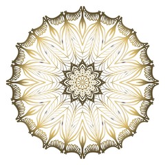 Vintage Invitation card with Mandala pattern. decorative elements. vector illustration. Anti-stress therapy pattern.