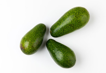 Three avocados