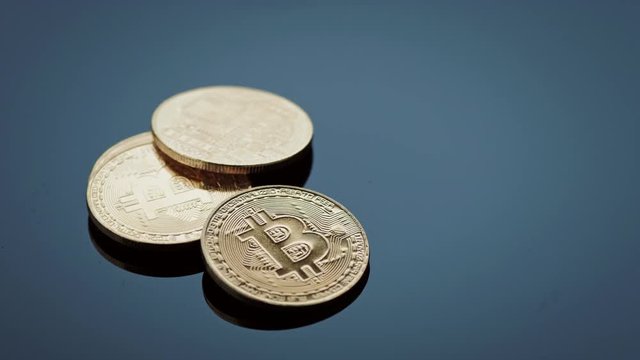 Currency concept - cryptocurrency, bitcon