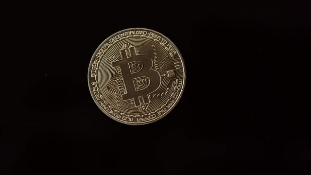 Currency concept - cryptocurrency, bitcon