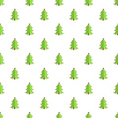 Obraz premium Świąteczny wzór drzewa xmas bez szwu powtórzyć dla każdego projektu sieci web