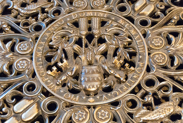 Air vent for the crypts below St. Peter’s Basilica