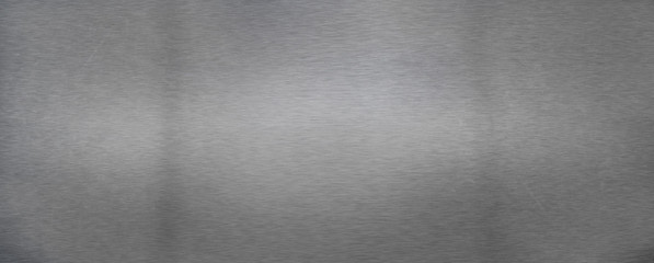 Brushed steel plate background texture horizontal 