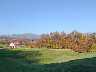 Fienile nel parco di Montevecchia